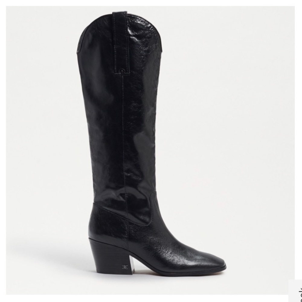 SAM EDELMAN BRITTEN WESTERN BOOTS 6